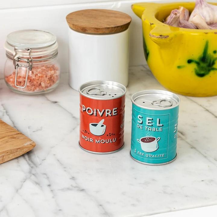 Actual product image Rex London salt and pepper shakers (x2) (Pepper, Salt)