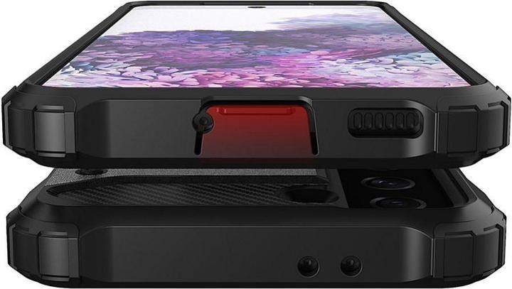 Produktbild Hurtel Hybrid Armor Case Tough Rugged Cover for Samsung Galaxy S22 Ultra black (Samsung Galaxy S22 Ultra)