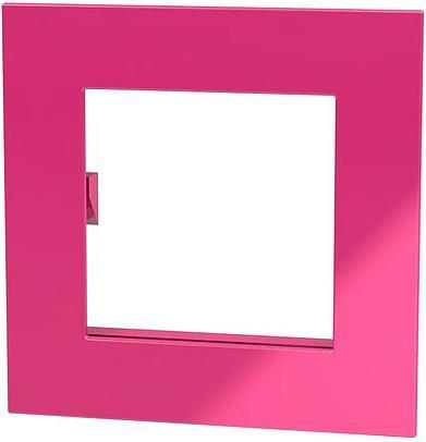 Actual product image Magni Mega Magnet SQUARE XL (75 x 75 mm, picture frame) pink (1 x)
