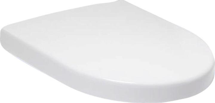 Produktbild Villeroy & Boch V&B WC-Sitz Compact SUBWAY 2.0 Scharniere edelstahl weiss