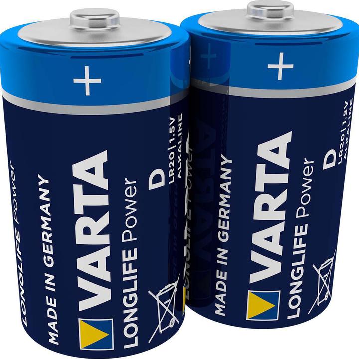 Actual product image Varta LONGLIFE Power (2 pcs., D, 16500 mAh)