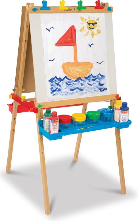 Image du produit Melissa & Doug Deluxe Wooden Standing Art Easel Noir