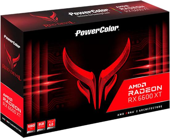 Produktbild Powercolor Radeon RX6600XT Devil GDDR6 HDMI 3xDP (8 GB)