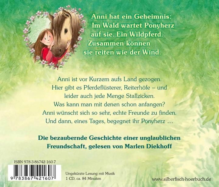 Produktbild Ponyherz 01. Anni findet ein Pony (Usch Luhn, Marlen Diekhoff, Deutsch)