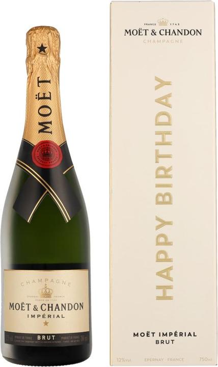 Moët & Chandon Moet & Chandon Happy Birthday Limited Edition Giftbox (1 x 75 cl)