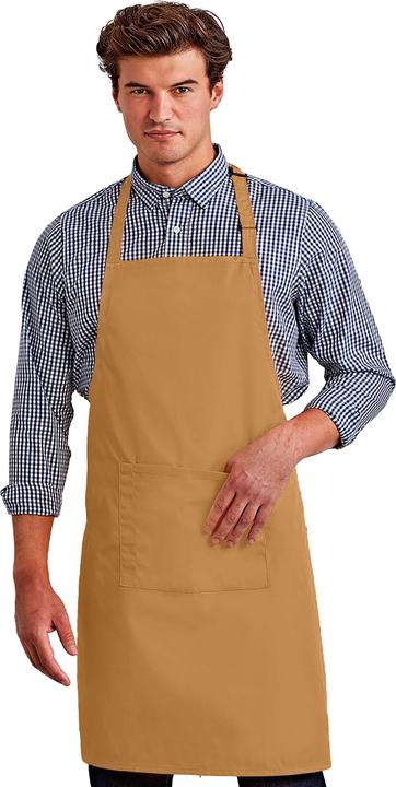 Actual product image Premier Ladies/Womens Colours Bip Apron With Pocket / Workwear (One size)