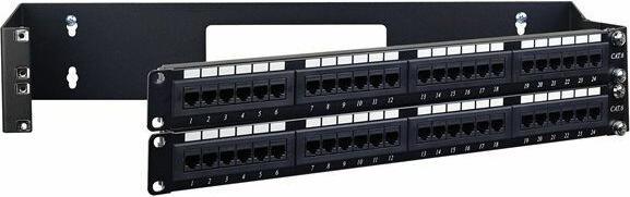 Actual product image StarTech 2U 48,26cm 19inch patch panel bracket with hinge for wall mounting