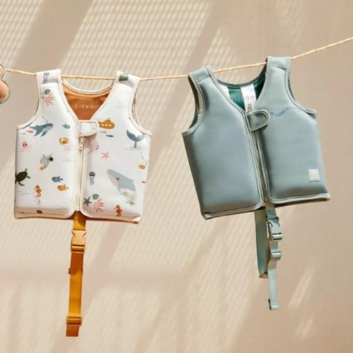 Actual product image Liewood Swimming vest Dove Sea Creature Sandy (24, 25, 26, 27, 28, 29, 30, 18-30 kg)