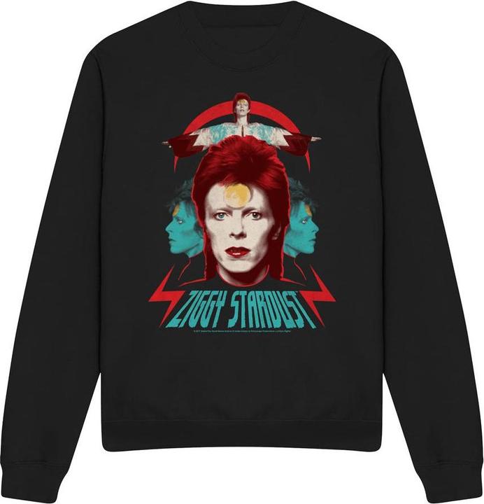 David Bowie Ziggy Heads Sweatshirt