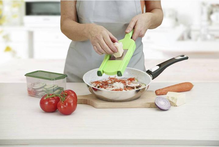 Actual product image Nicer Dicer Speed Light, set 5 pcs, green