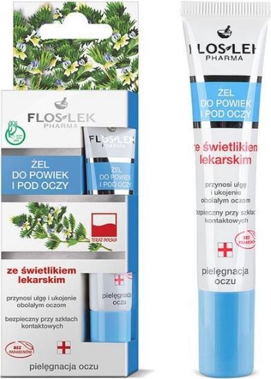 Image du produit Floslek Pharma Lid & Under Eye Gel paupières et yeux avec firefly 15ml (Gel, 15 ml, Journée)
