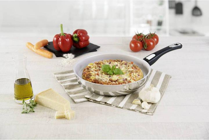 Actual product image Genius Frying pan 2 pcs, Ø 28 cm (28 cm, Pan set + pot set, Stainless steel)