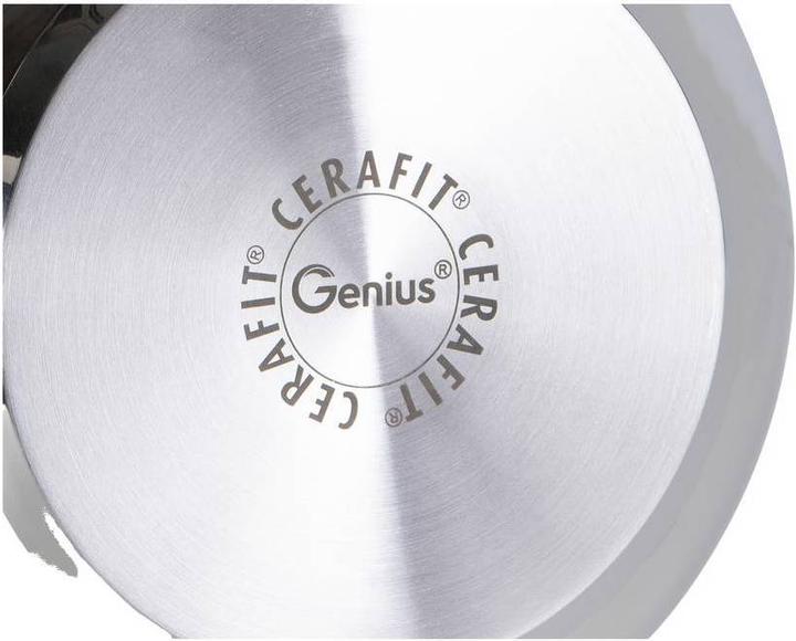 Actual product image Genius Frying pan 2 pcs, Ø 28 cm (28 cm, Pan set + pot set, Stainless steel)