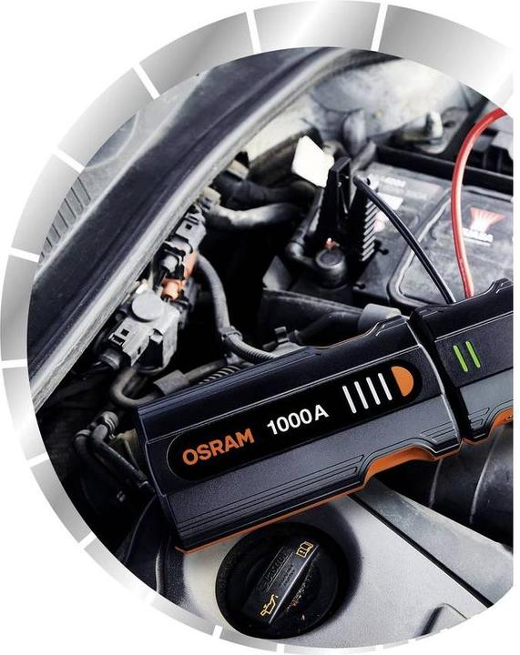Image du produit Osram Jumpstart battery starter (1000 A, 8000 mAh)
