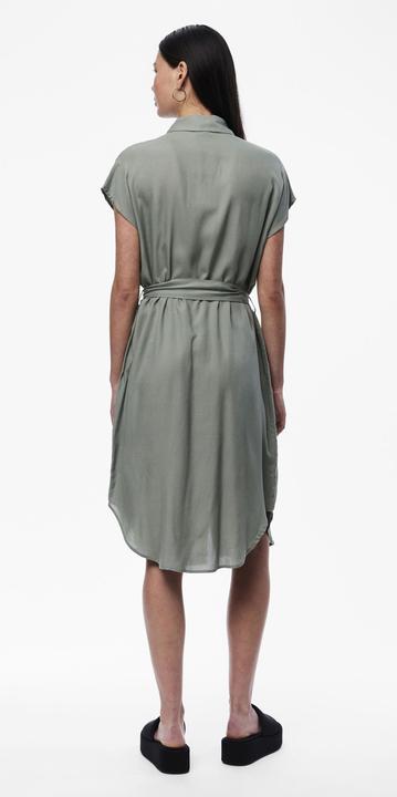 Actual product image Pieces Print blouse dress (M)