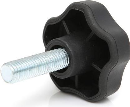 Produktbild Rs Pro Feststellschraube M6 Ø 6mm x 20mm Drehknopf (1 Stk.)