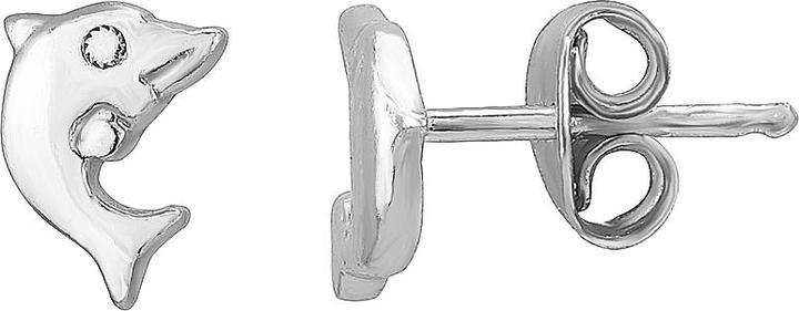 Leyda Delfin Ohrstecker (Silber 925)