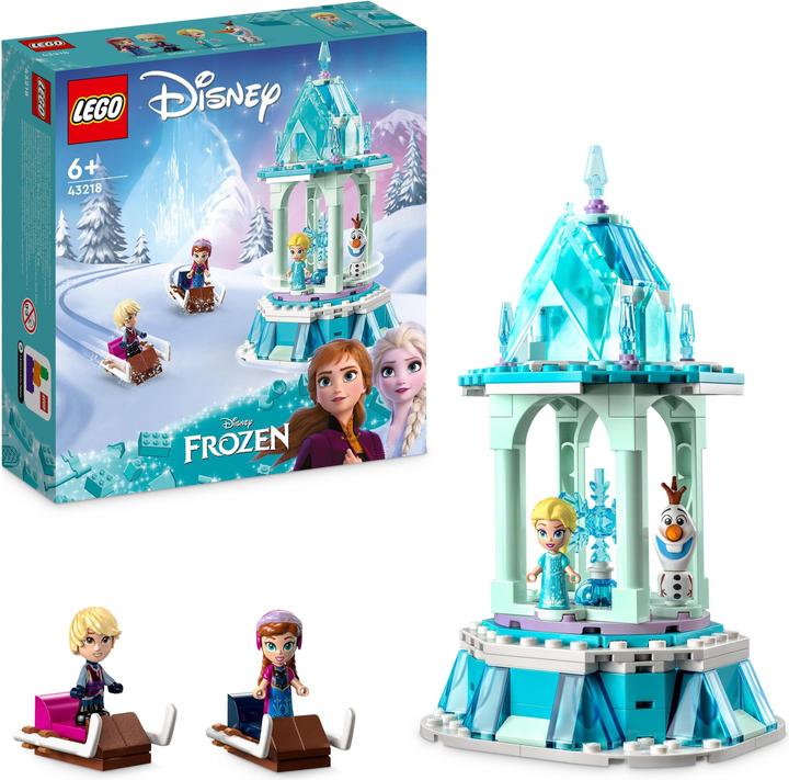 Produktbild LEGO Annas und Elsas magisches Karussell (43218, LEGO Disney)