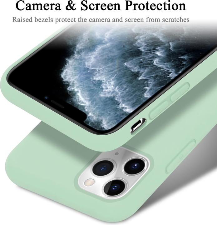 Productafbeelding Cadorabo TPU Liquid Silicone Case Cover (Apple iPhone 11 Pro)