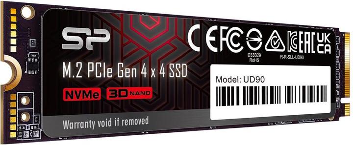 Actual product image Silicon Power UD90 (2000 GB, M.2 2280)
