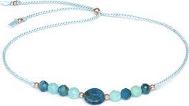 Agato Amazonite Apatite Lace Leg Bracelet HE11N3RG-LB