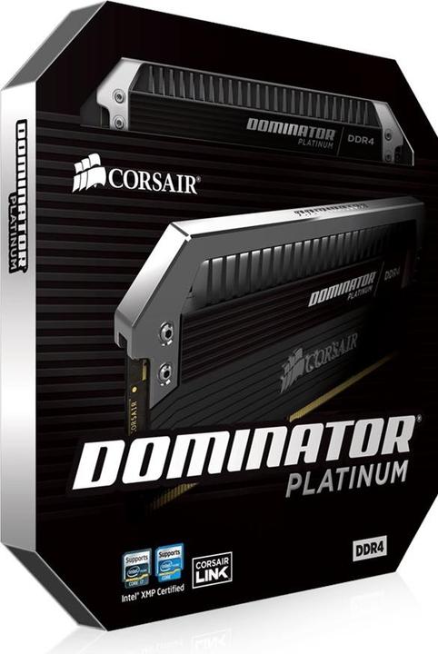Actual product image Corsair Dominator Platinum (2 x 8GB, 3866 MHz, DDR4-RAM, DIMM)