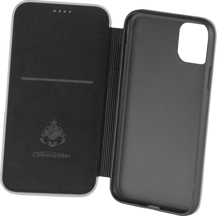 Actual product image Peter Jäckel COMMANDER SmartCase NOBLESSE for Apple iPhone 15 Plus Black (Apple iPhone 15 Plus)