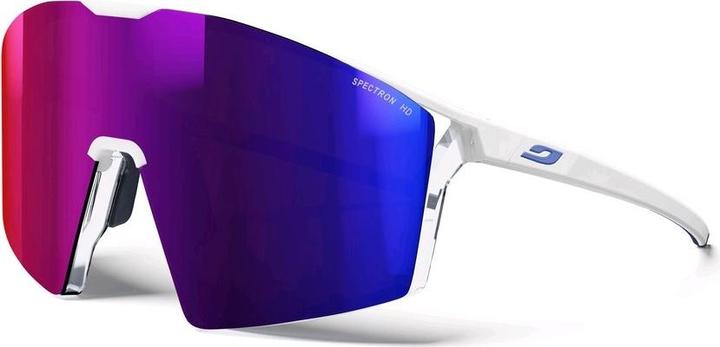Julbo EDGE GroupamaFDJ Weiss Blau Spectron HD 3 (Weiß-blau, Spectron HD 3 Vermillion)