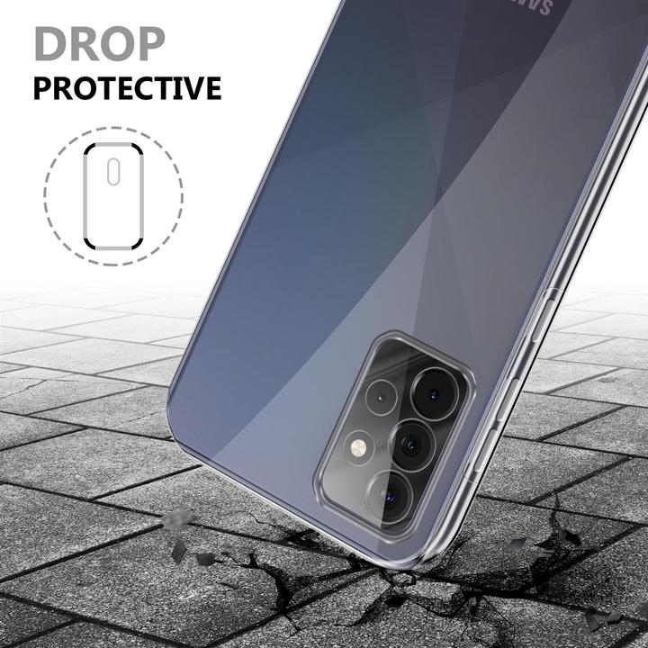 Actual product image Cadorabo TPU 360 Degree Case Cover (Samsung Galaxy A72)