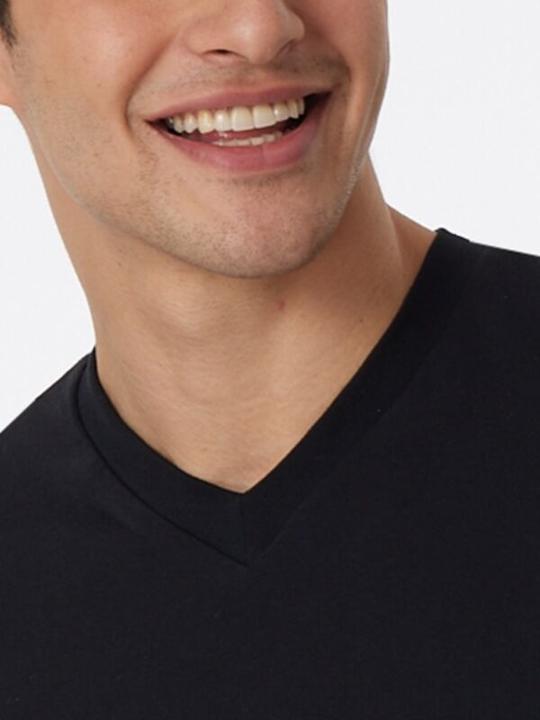 Immagine prodotto Schiesser Confezione da 2 camicie American da uomo con scollo a V, 100% cotone (S)