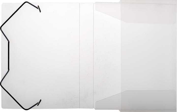 Actual product image Idena Clipboard A5 elastic band PP transparent (A5, 1 x)