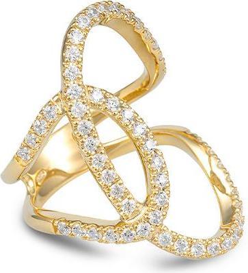Breuning RING - BRILL. 1,10 Ct. H/si (53, 585/14 K Gold)