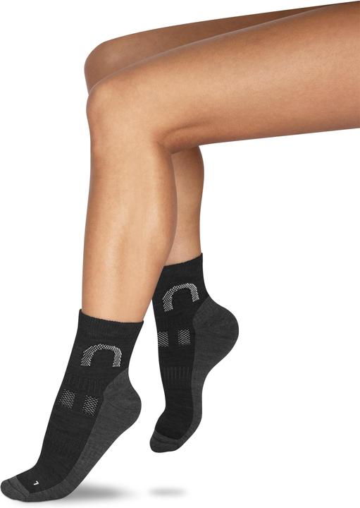 Produktbild Normani 2 Paar Merino-Kurzschaftsocken Lismore (2er Pack, 39 - 42)