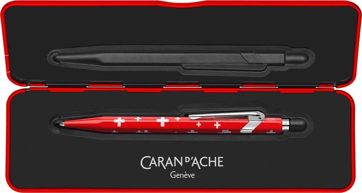 Actual product image Caran d'Ache 849 Totally Swiss mit Etui (White, Red, 1 x)