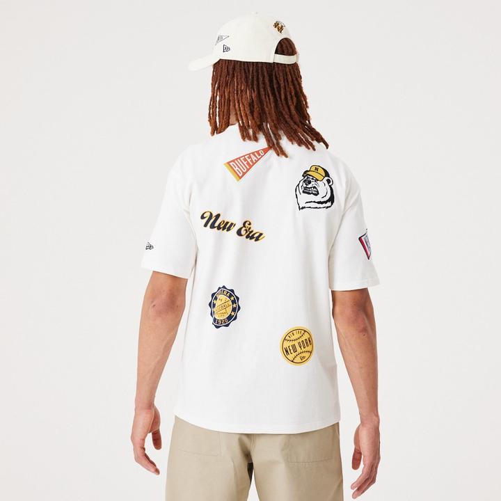 Immagine prodotto New Era Camicia oversize - Distintivi HERITAGE su tutto il corpo - XXL (XXL)