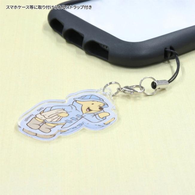 Actual product image Disney Winnie the Pooh mobile acrylic strap mackintosh