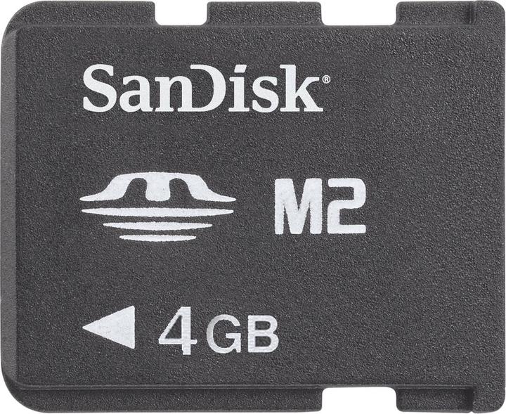 Produktbild SanDisk Memory Stick Micro M2 4GB, inkl. Adapter (4 GB, Memory Stick Micro M2)