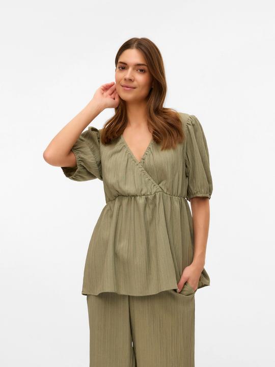 Actual product image Mamalicious Normal geschnitten Rundhals Top Bluse (L)