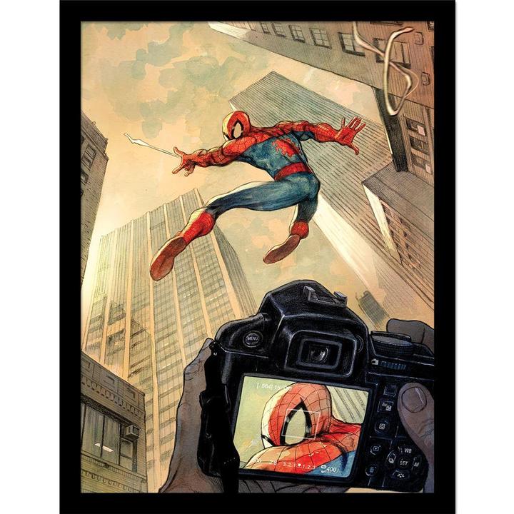 Image du produit Spiderman - Poster encadré DAILY BUGLE (40 x 30 cm)