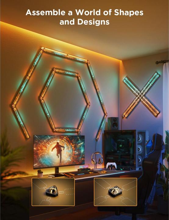 Actual product image Govee Gaming wall light (100 lm)