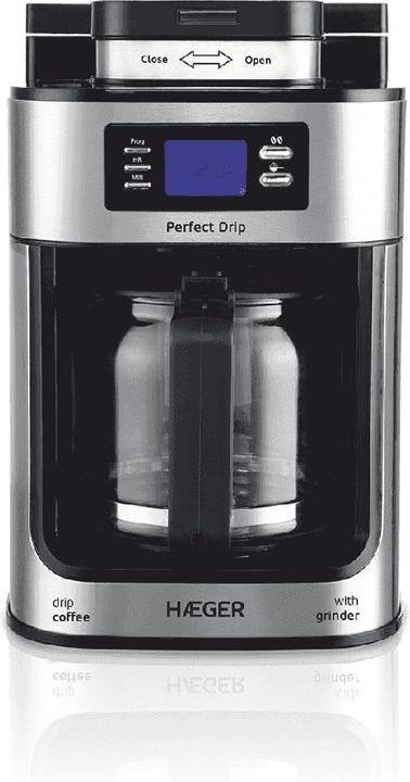 Actual product image Haeger Drip Coffee Maker with Coffee Grinder Perfect Drip (EU plug)