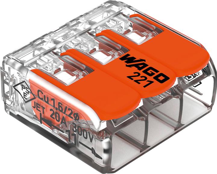 Actual product image Wago Connecting clamp COMPACT 221-413