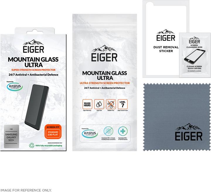 Immagine prodotto Eiger Mountain Glass Ultra (1 Pezzo/i, Samsung Galaxy S22+)