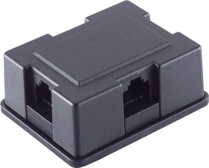 Produktbild Shiverpeaks S/CONN maximum connectivity Adapter Modular Verbinder-ISDN-VerteilerBOX 3-fach, incl. Modularansc...