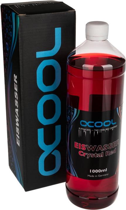 Immagine prodotto Alphacool Acqua ghiacciata Rosso Cristallo (1000 ml, Ready-mix)