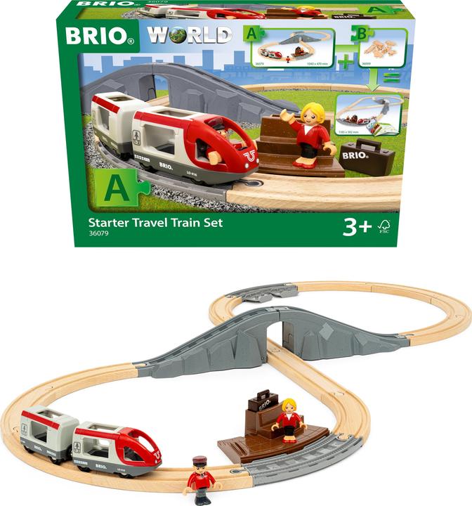 Image du produit Ravensburger Kit de démarrage pour train de voyageurs