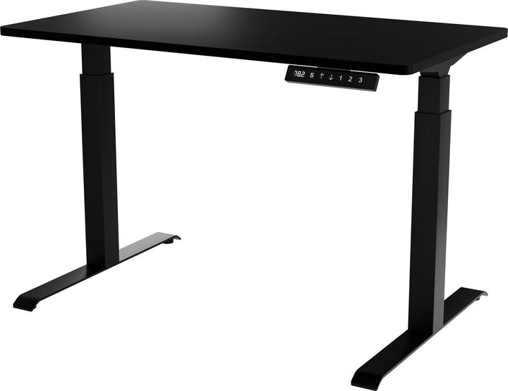 Cama Desk with electric height adjustment MOON 121x67x72-120 black