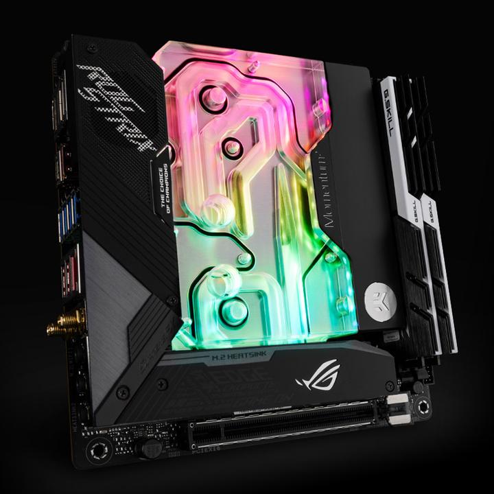 Image du produit EKWB EK-Quantum Momentum² ROG Strix X570-I Gaming D-RGB - Acrylique