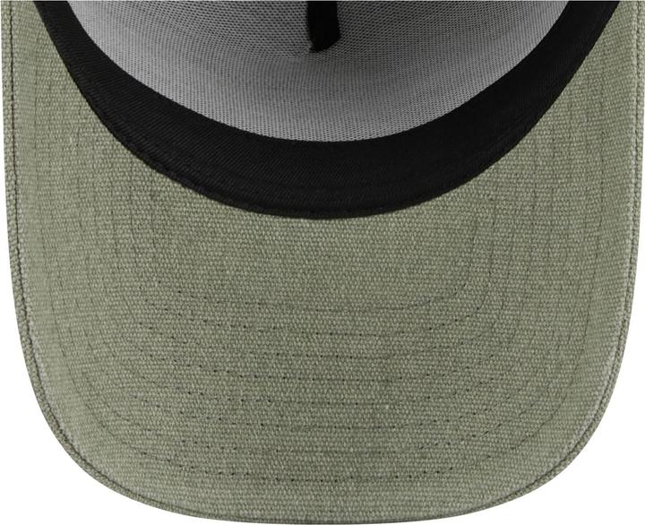 Actual product image New Era A-Frame Trucker Canvas Cap - Houston Astros olive (One size)