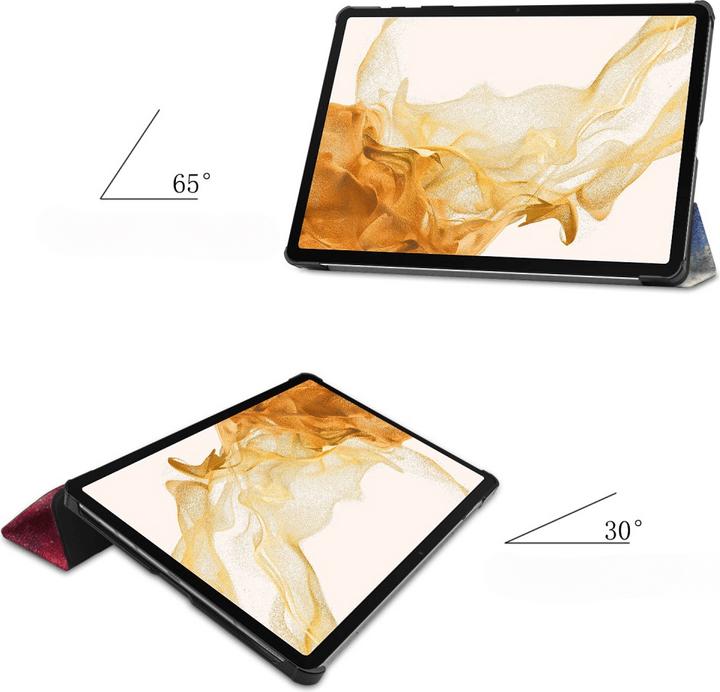 Image du produit Cover-Discount Galaxy Tab S10+ Plus - Motif de l'étui intelligent tri-fold (Galaxy Tab S10+)